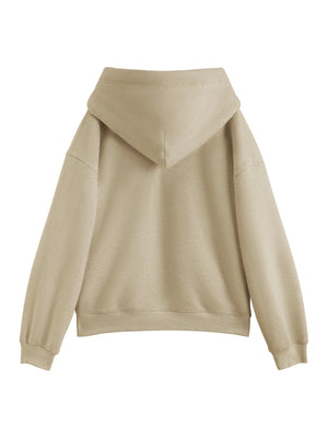 VILZSTUDIOS Cozy Fleece Knit Hoodie