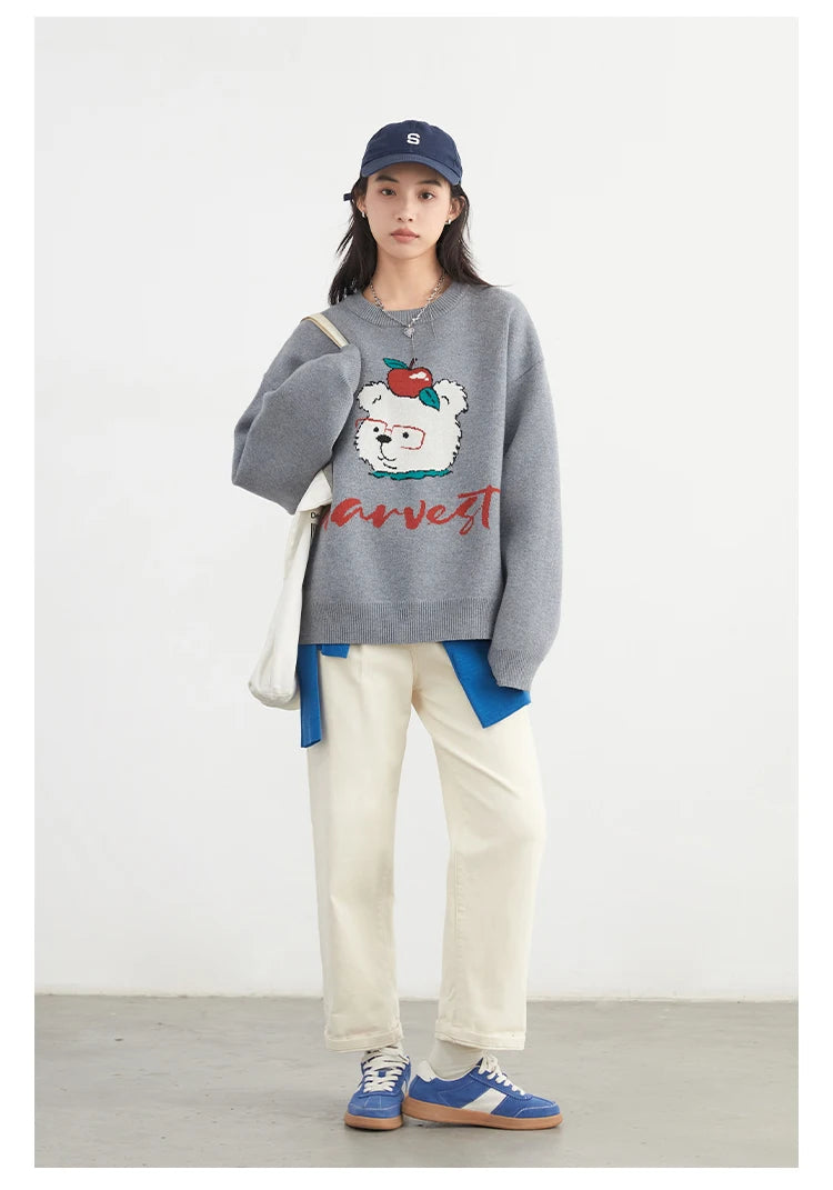 VILZSTUDIOS Cozy Cute Bear Sweater