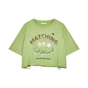 VILZSTUDIOS Fruit Blast Printed Casual T-Shirt