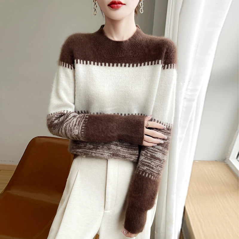 VILZSTUDIOS Warm Chic Turtleneck Sweater