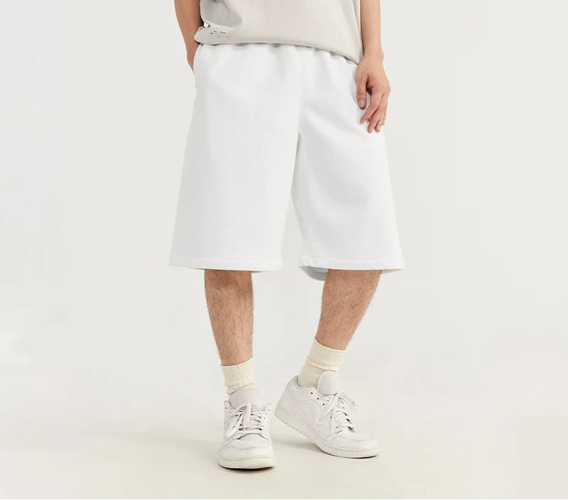 VILZSTUDIOS Minimalist Straight Leg Midi Shorts