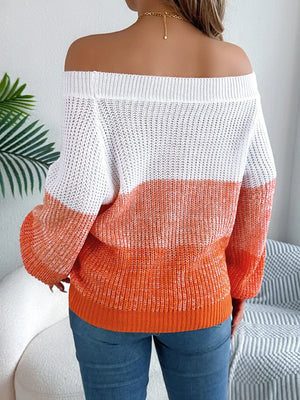 VILZSTUDIOS Cozy Off Shoulder Sweater