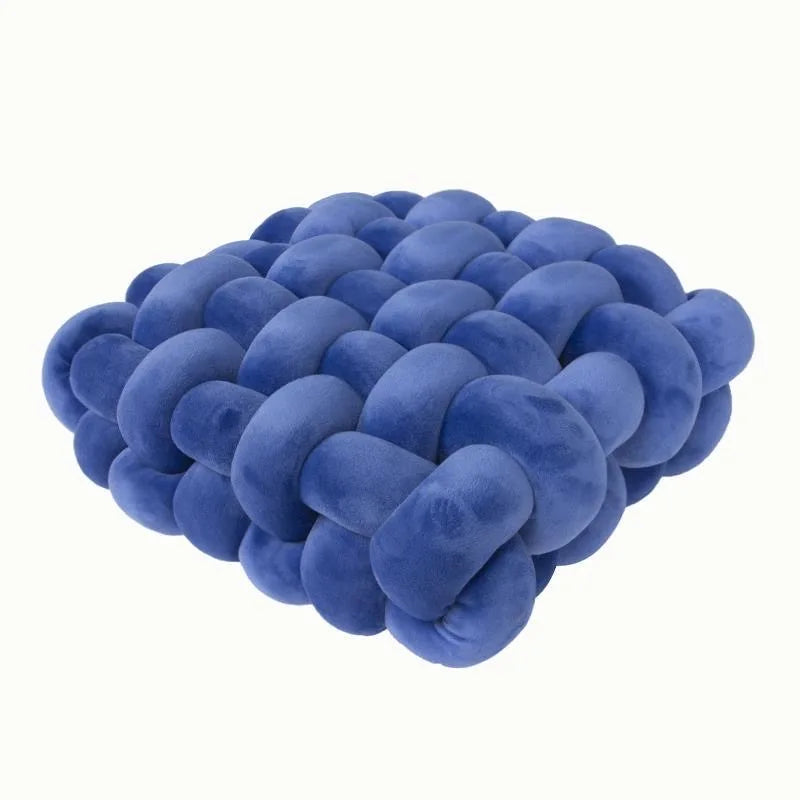 VILZSTUDIOS Handmade Knitted Square Cushion