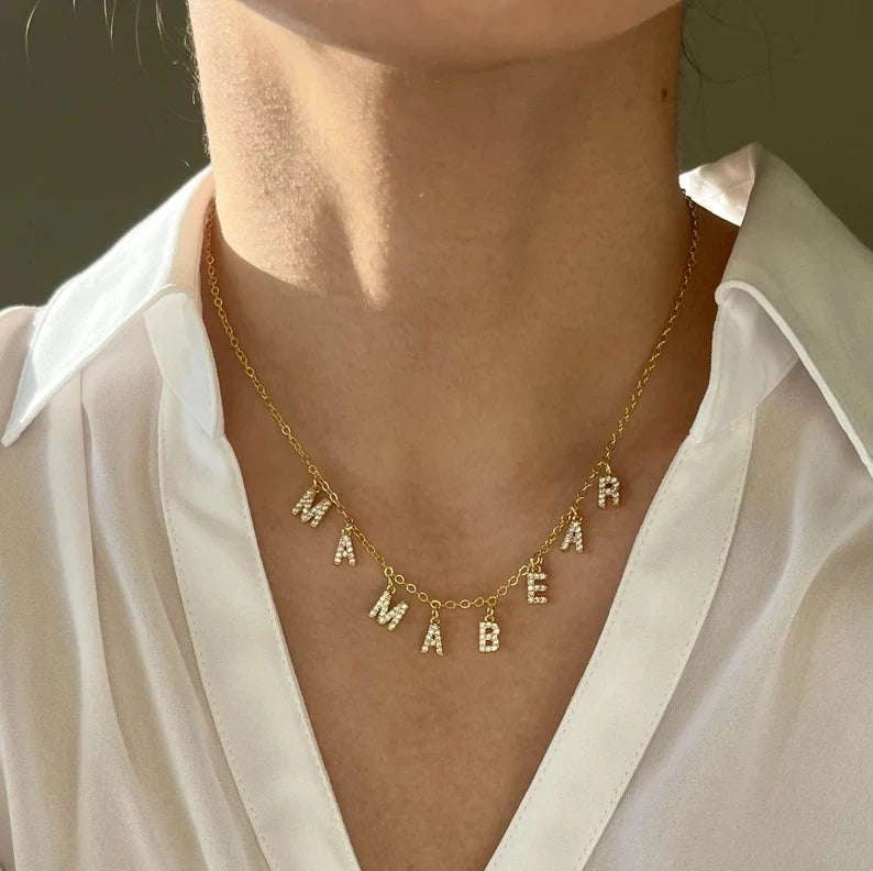 VILZSTUDIOS Customized Personalized Name Necklace