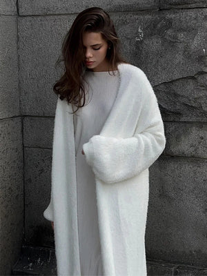 VILZSTUDIOS Cozy Knitted Maxi Cardigan