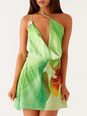 VILZSTUDIOS Tossy One-Shoulder Summer Dress