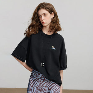 VILZSTUDIOS Stylish Short Sleeve Women's T-Shirt