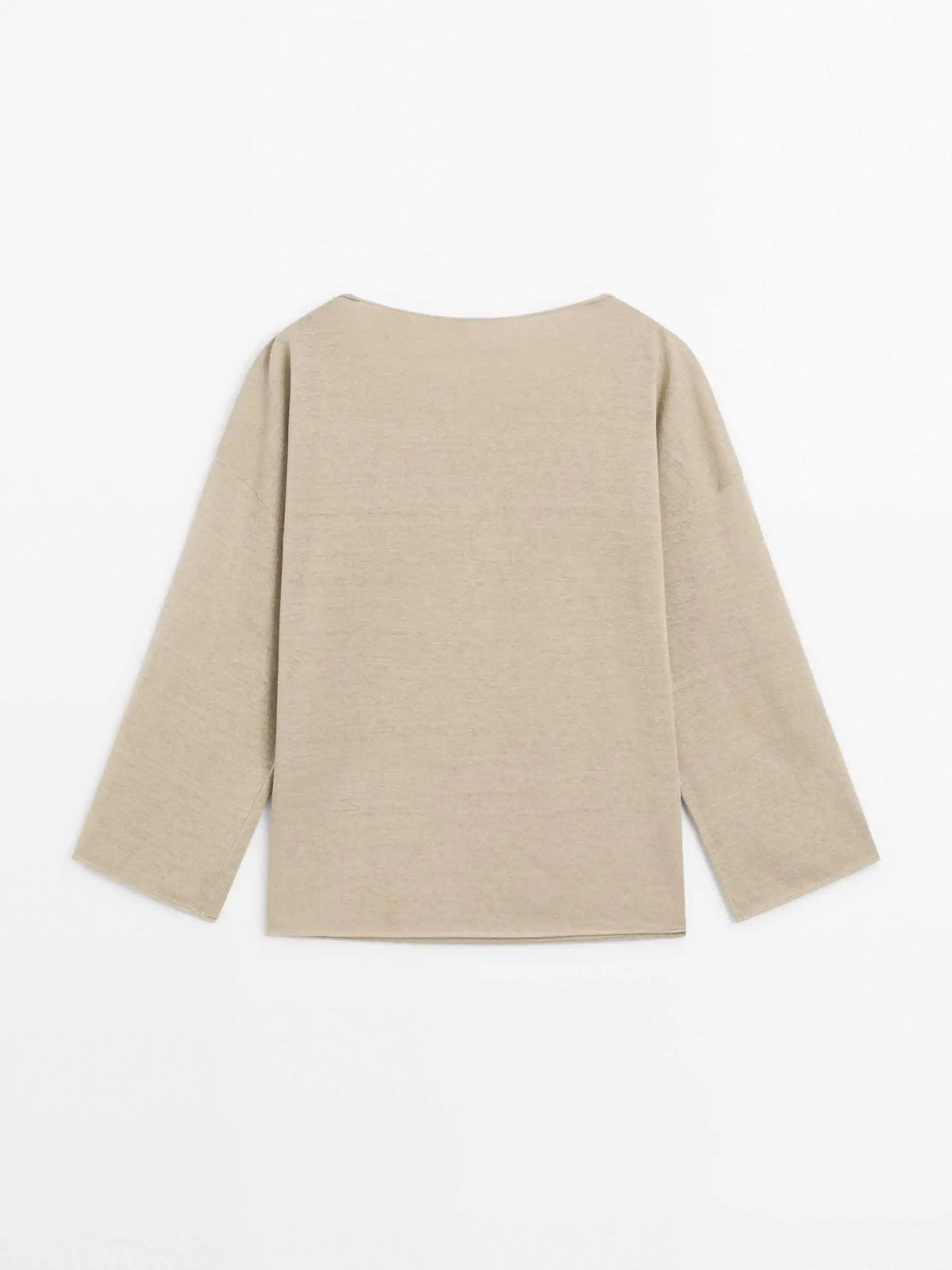 VILZSTUDIOS Minimalist Wide-Sleeve Loose Sweater