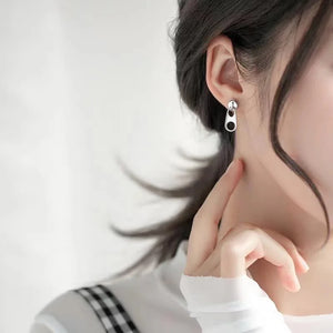VILZSTUDIOS Unique Hip Hop Grunge Stud Earrings