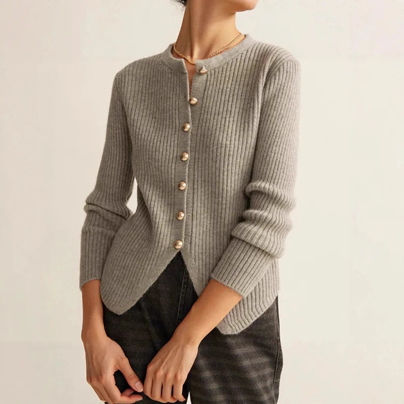 VILZSTUDIOS Elegant Slim Fit Cardigan