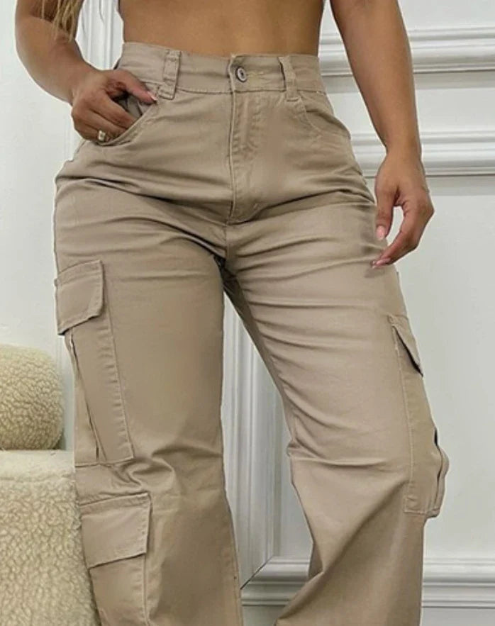 VILZSTUDIOS High Waisted Cargo Pants