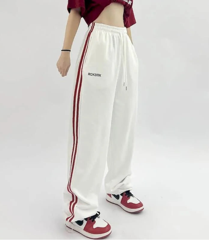 VILZSTUDIOS Comfortable Elastic Waist Hip Hop Pants