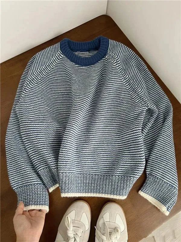 Cozy Casual Striped Sweater