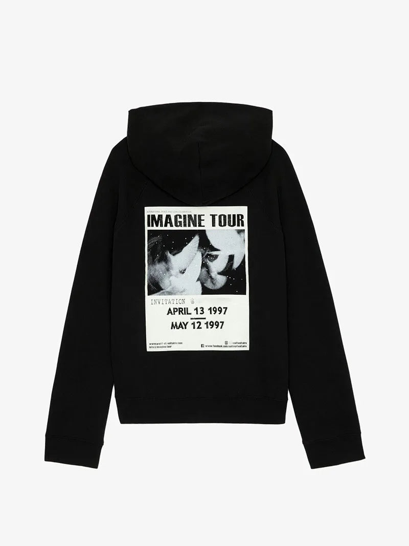 VILZSTUDIOS Cotton Raglan Wing Hoodie