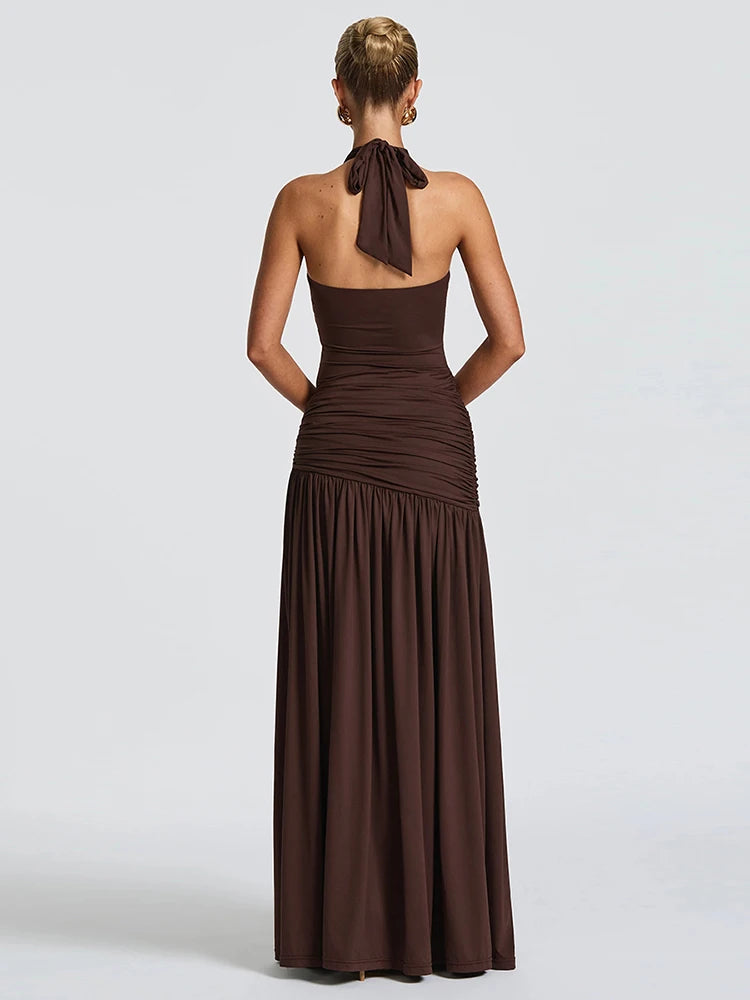 VILZSTUDIOS Nibber Bandage Maxi Dress with Metal