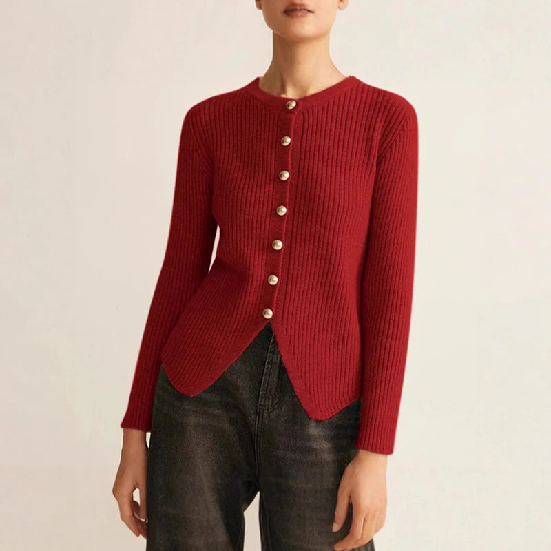 VILZSTUDIOS Elegant Slim Fit Cardigan