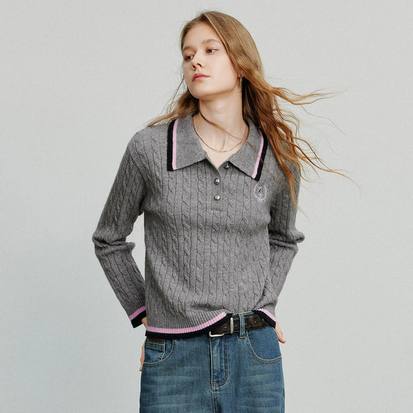 Retro Knitted Sweater