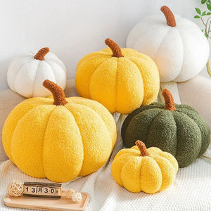 VILZSTUDIOS Colorful Pumpkin Plush Cushions