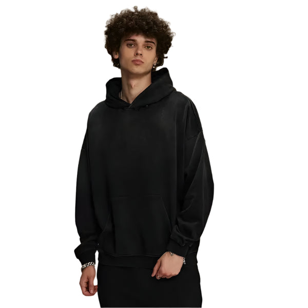 Übergroße Winter-Hoodies mit Farbverlauf