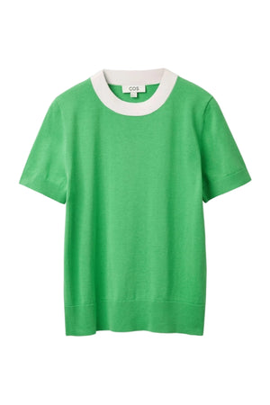 VILZSTUDIOS Color Blocked Knit T-Shirt