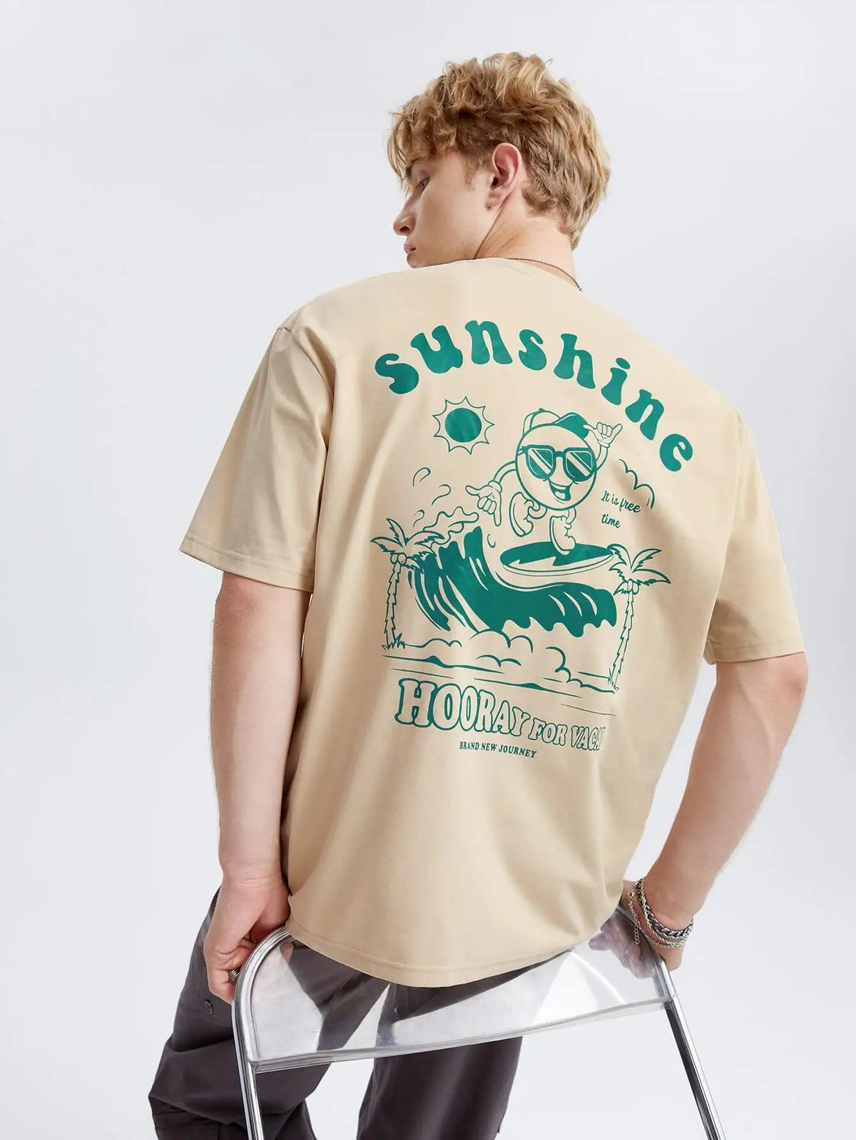 VILZSTUDIOS Sunshine Hooray Loose T-Shirt