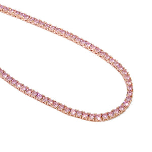 VILZSTUDIOS Colorful Sparkling Tennis Necklace