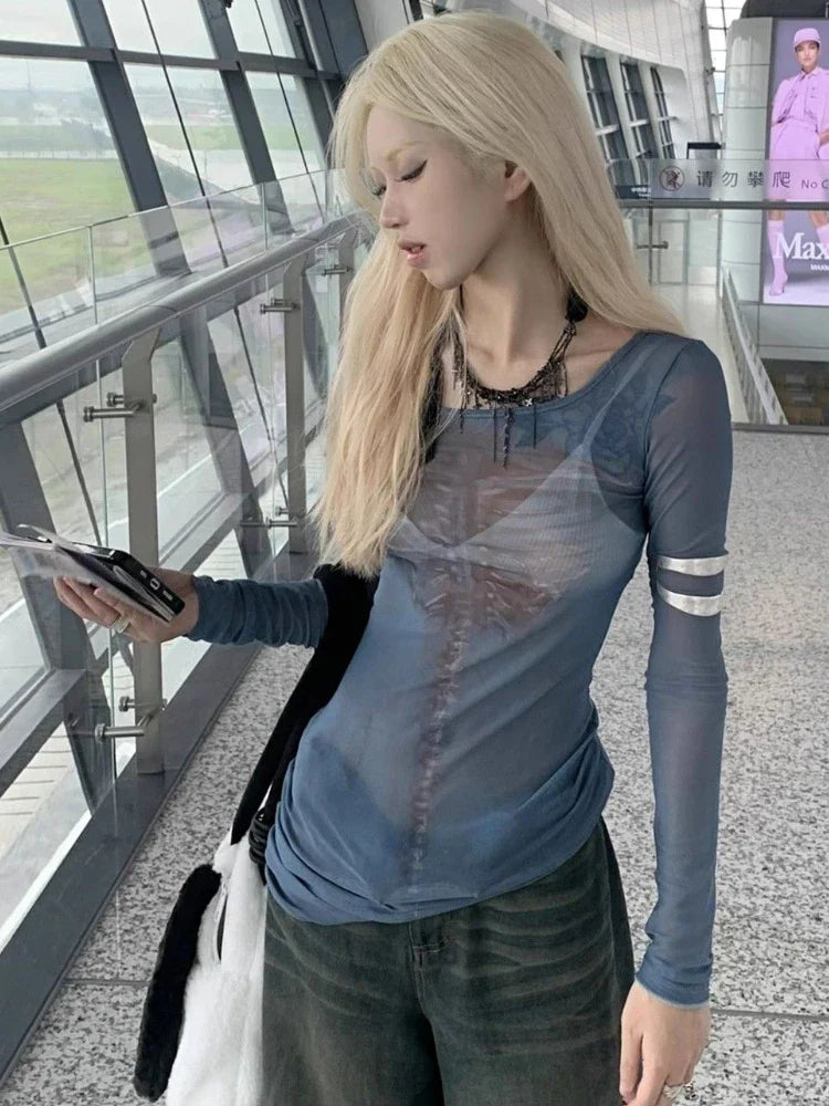 VILZSTUDIOS Vintage Fairy Grunge Gauze Y2K T-Shirt