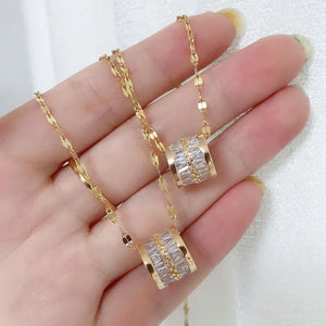 VILZSTUDIOS 3 Colors Luxury Lucky Beads Necklaces