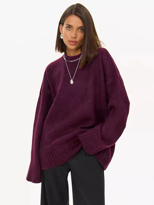 VILZSTUDIOS Brown Oversize Horn Cuff Sweater