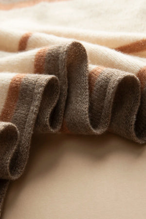 VILZSTUDIOS A-class High-quality 100% Cashmere New Cashmere Scarf 100% Knitted Warm Neck-Protecting High-end Fashion Wild Color in Winter.