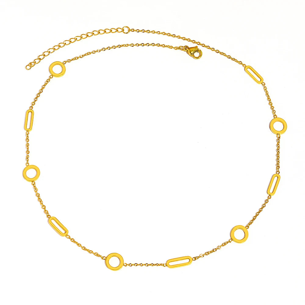 VILZSTUDIOS Stainless Steel Minimalist Necklace