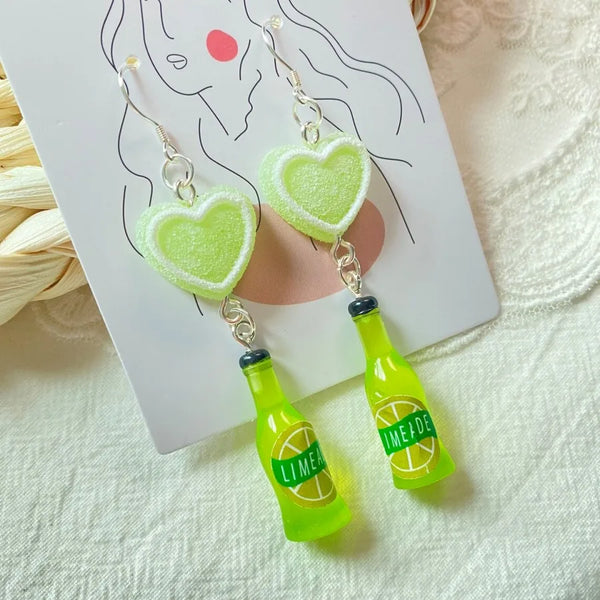 Creative Lemon Juice Dangle Earring