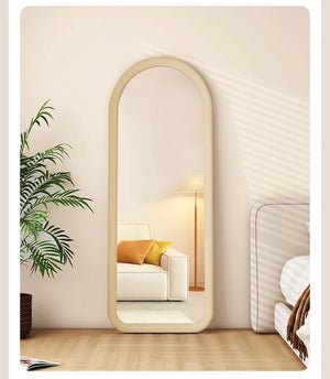 VILZSTUDIOS luxury design full body mirror 180cm modern bodenspiegel home furniture interior minimalist full-length mirror high-end elegant