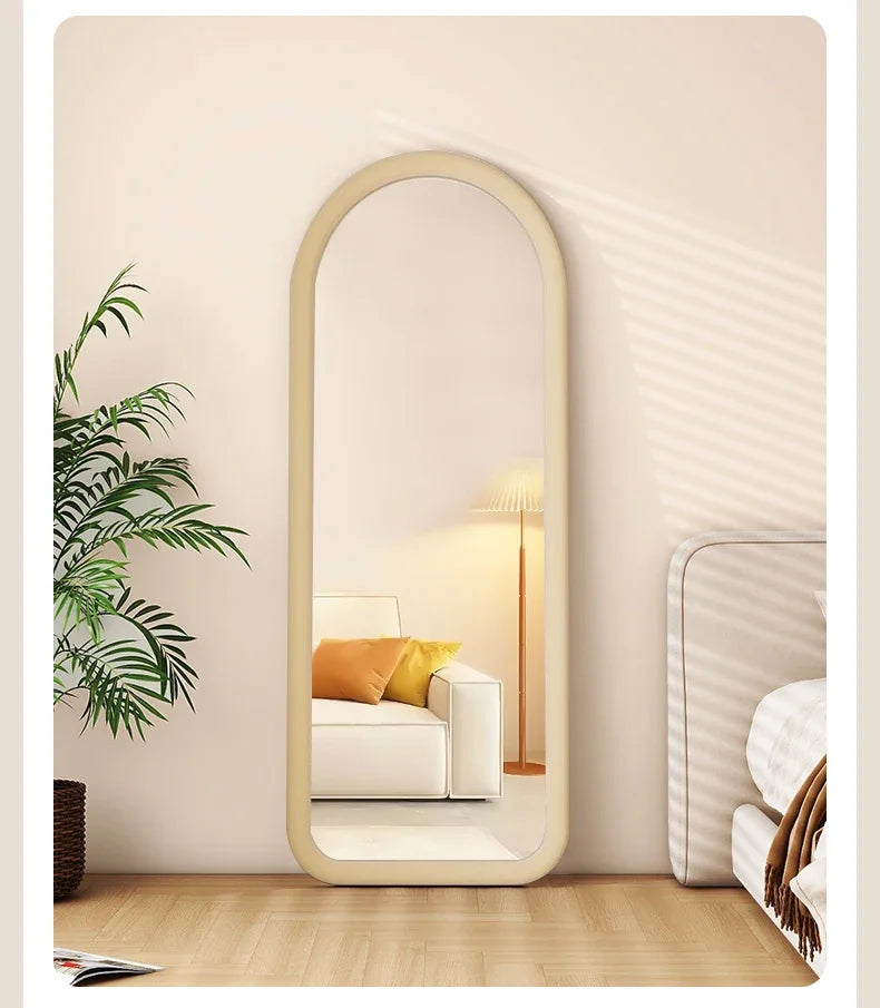 VILZSTUDIOS luxury design full body mirror 180cm modern bodenspiegel home furniture interior minimalist full-length mirror high-end elegant