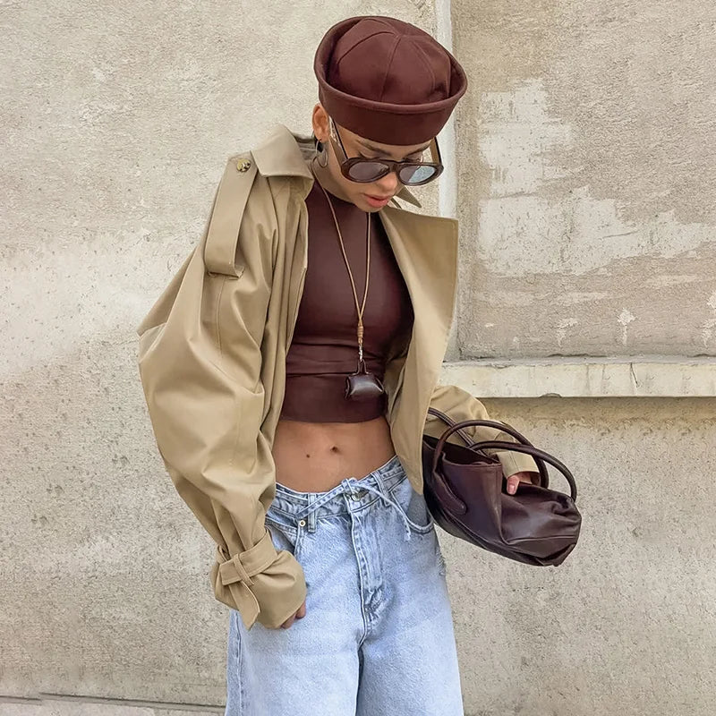 VILZSTUDIOS Chic Cropped Jacket