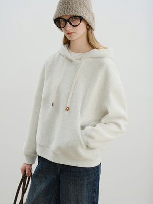 VILZSTUDIOS Cozy Fleece Knit Hoodie