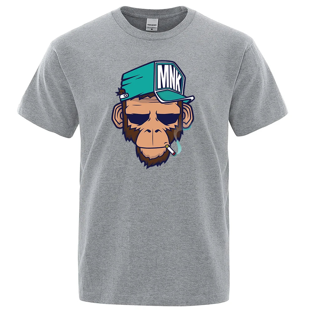VILZSTUDIOS Smoking Cool Monkey T-Shirt