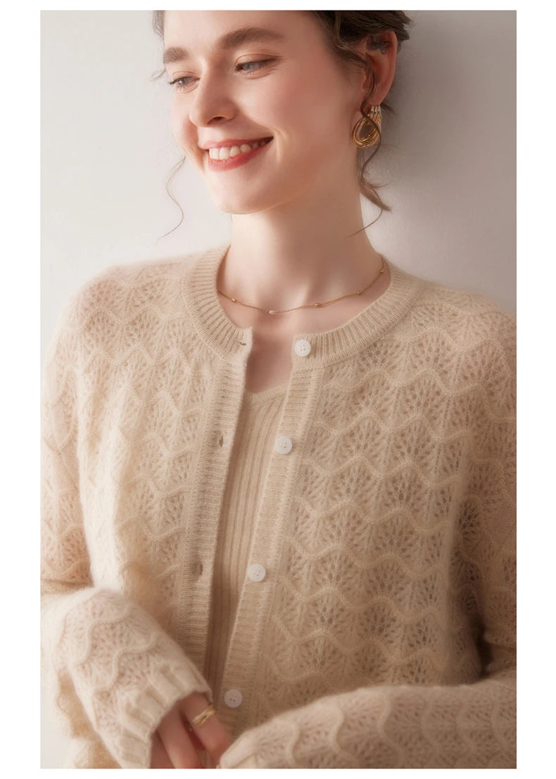 VILZSTUDIOS Luxurious Cashmere Cardigan