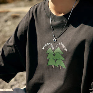 VILZSTUDIOS Tree Puff Print T-Shirt