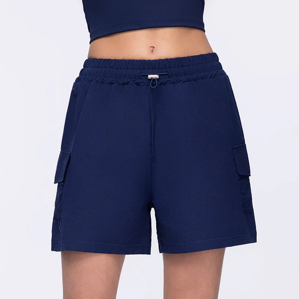 VILZSTUDIOS Breathable High Waist Yoga Fitness Shorts