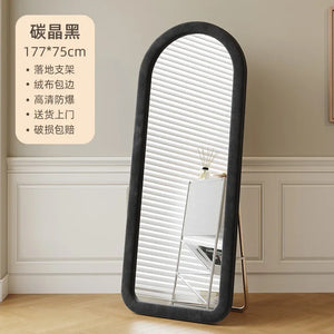 VILZSTUDIOS luxury design full body mirror 180cm modern bodenspiegel home furniture interior minimalist full-length mirror high-end elegant