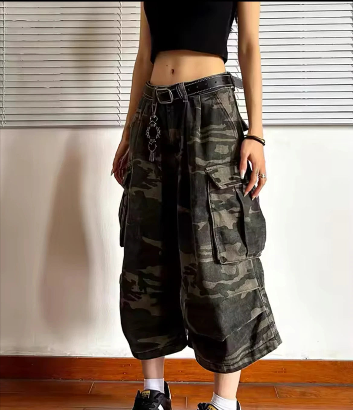 VILZSTUDIOS Camouflage Cargo Shorts for Young Shorts
