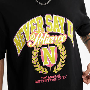 VILZSTUDIOS Trendy American Style College Printed T-Shirt