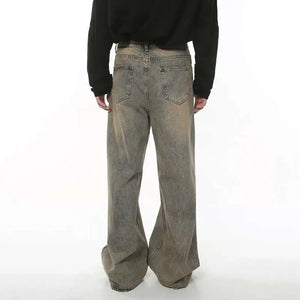VILZSTUDIOS Vintage Distressed Baggy Jeans