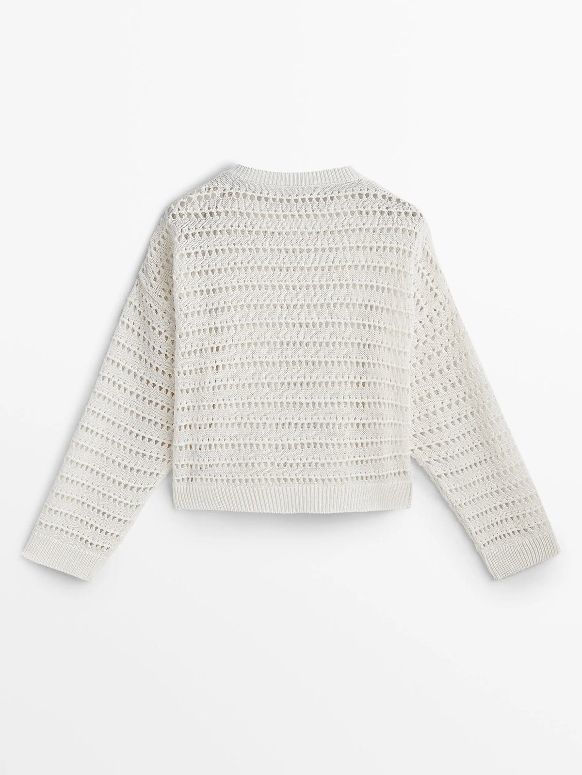 VILZSTUDIOS Hollowed Out Knitted Sweater