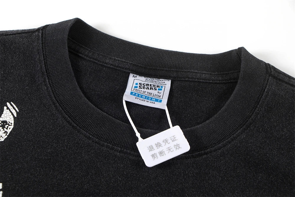 VILZSTUDIOS Retro Classic Graphic Print T-Shirt