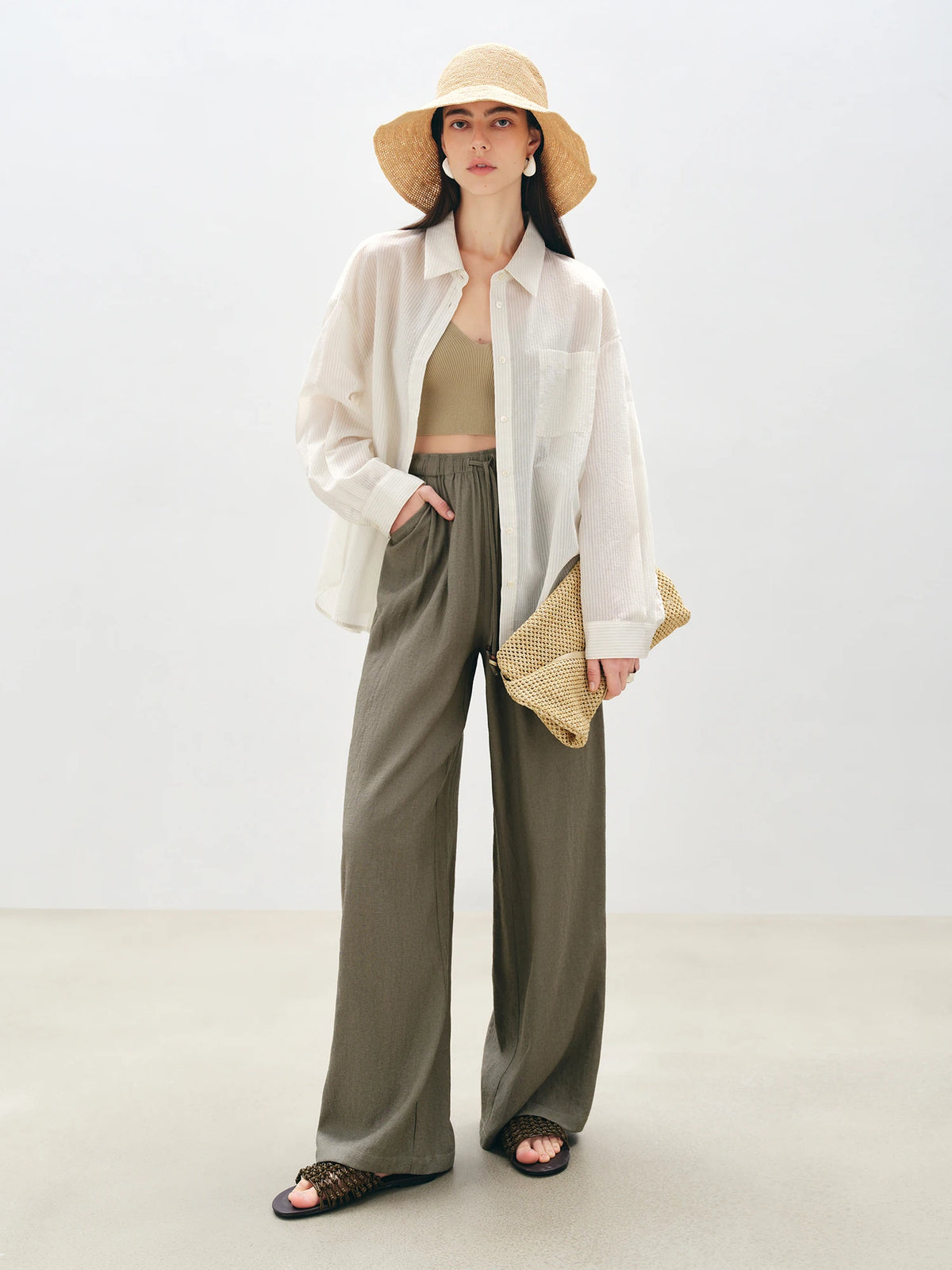 VILZSTUDIOS Versatile Minimalist Loose Casual Shirt