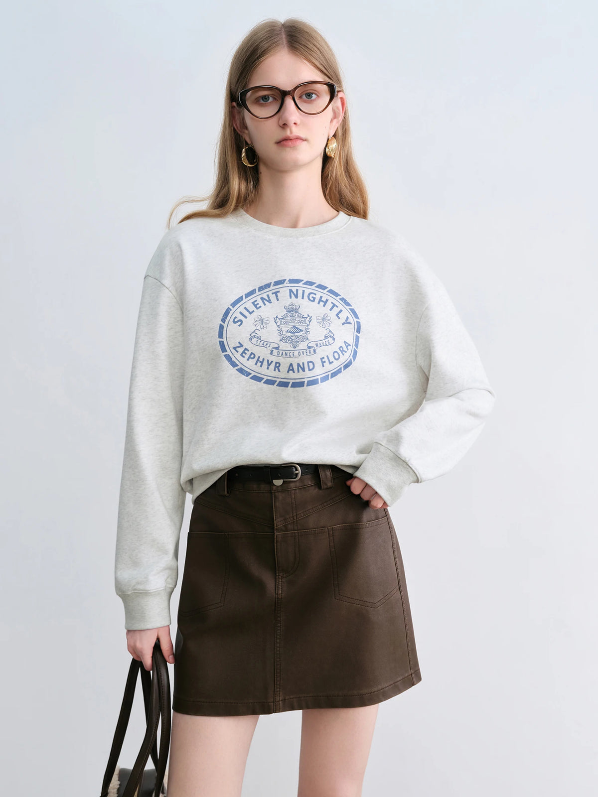 VILZSTUDIOS Vintage College Style Sweater