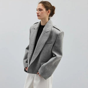VILZSTUDIOS Cozy Wool Blend Jacket