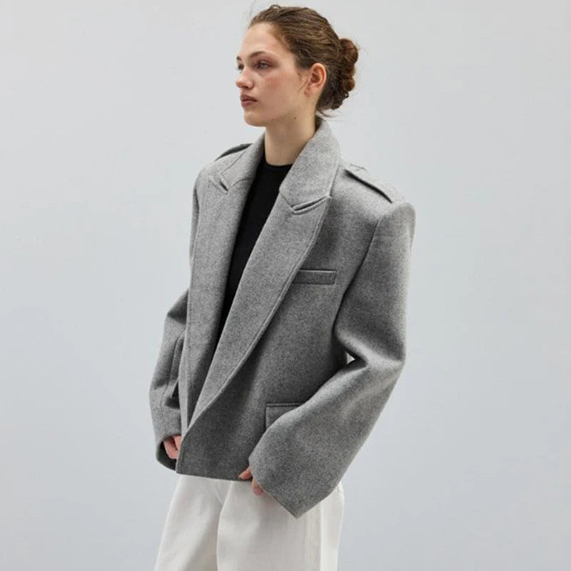 VILZSTUDIOS Cozy Wool Blend Jacket